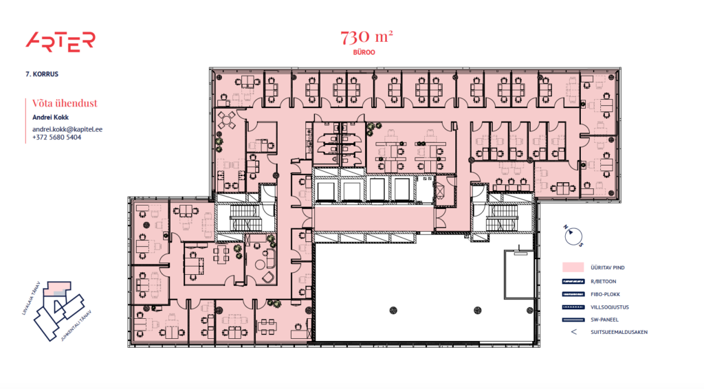 7-korrus-730 m2-plaan