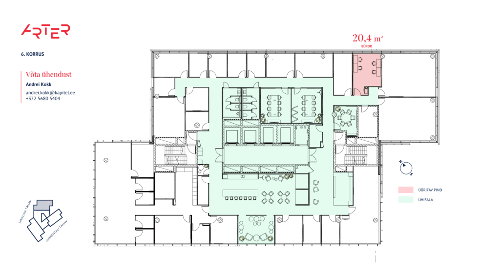 6-korrus-20,4 m2-plaan