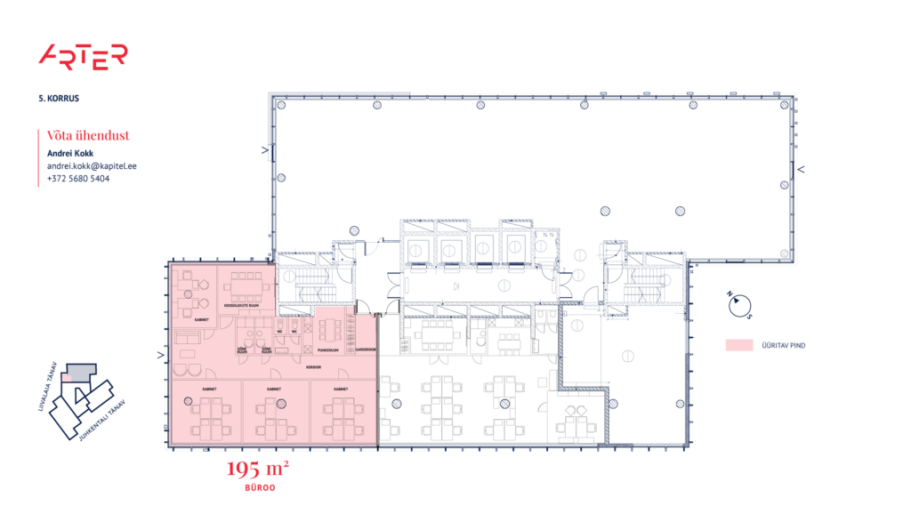 5-korrus-195 m2-plaan